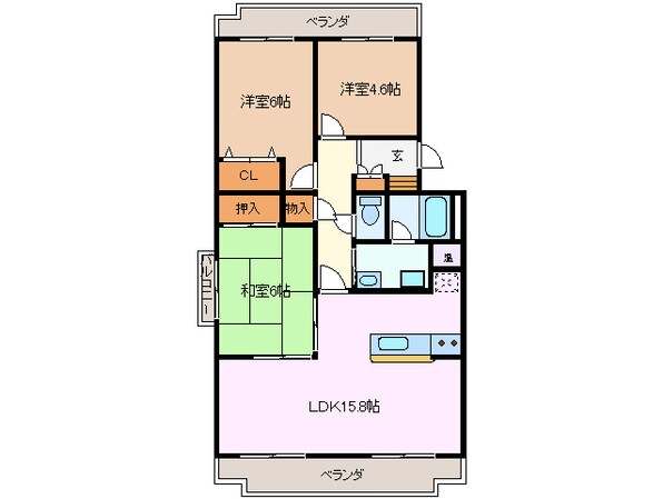 セルサスコロクの物件間取画像